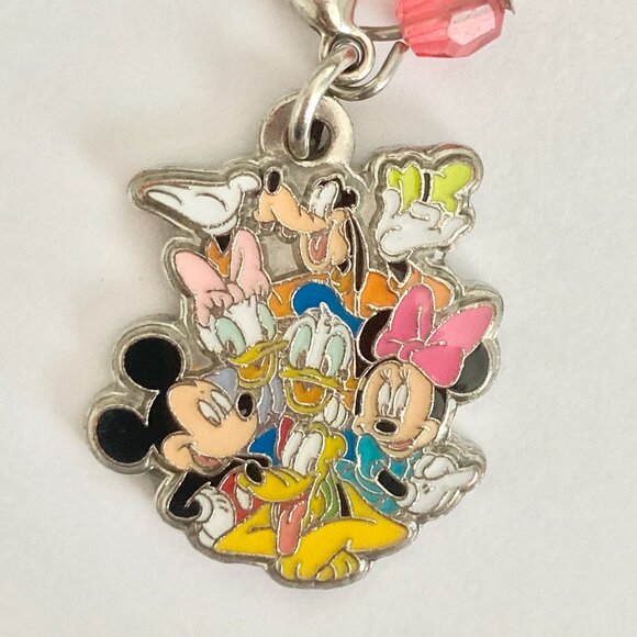 Vintage Disney Fabulous Fab 5 Charm Mickey Minnie Goofy Pluto Donald Daisy Duck - Picture 3 of 7